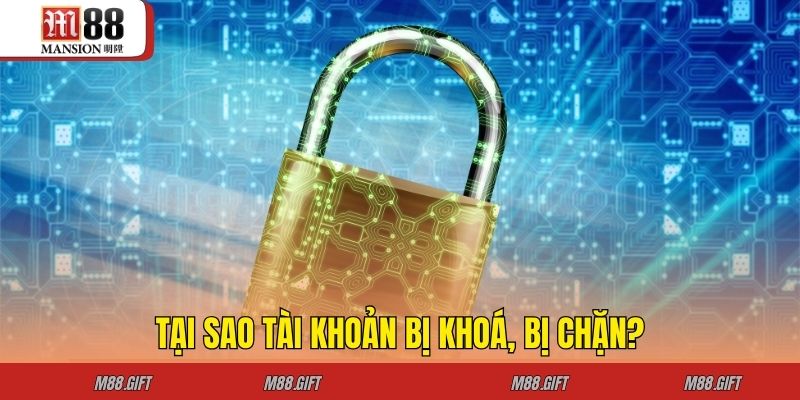 Tại sao tài khoản bị khoá, bị chặn?