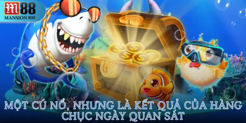 Tín Đồ Hình Học bắn boss đúng góc vàng, ăn 250 triệu M88 Hunter 4 Tín Đồ Hình Học bắn boss đúng góc vàng, ăn 250 triệu M88 Hunter